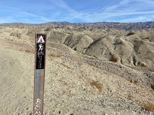 Indio Hills Badlands Trailhead - Image 1