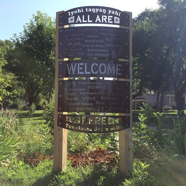 Unity Totem and Garden - Mankato's first Welcome Totem - Image 1