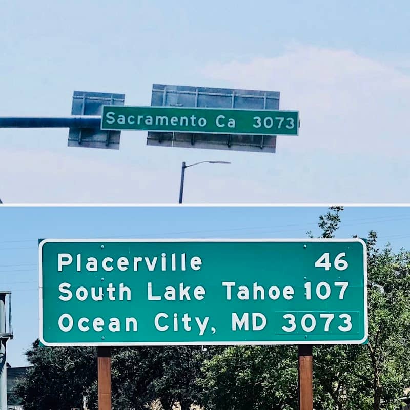 Ocean City, MD Mileage Sign - Image 1
