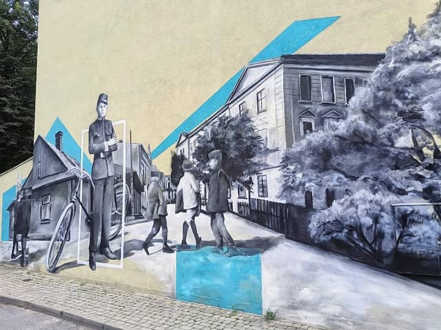 Mural Arkadiusza Andrejkowa, ul. Żydowska - Image 1