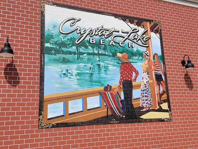 Walldog Mural - Crystal Lake Beach - Image 1