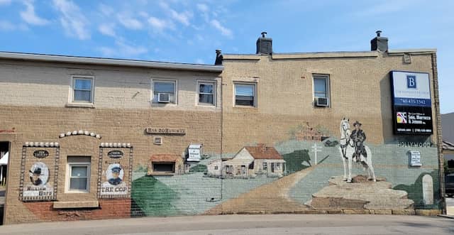 Hopalong Cassidy Outdoor Mural - Image 1