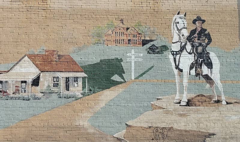 Hopalong Cassidy Outdoor Mural - Image 2