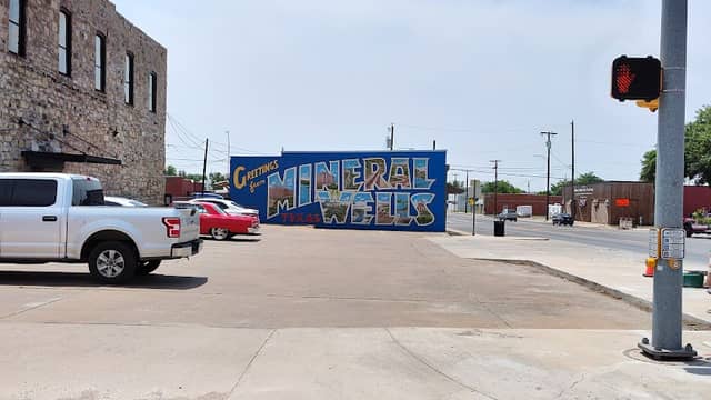 Mineral Wells Postcard Mural - Image 2
