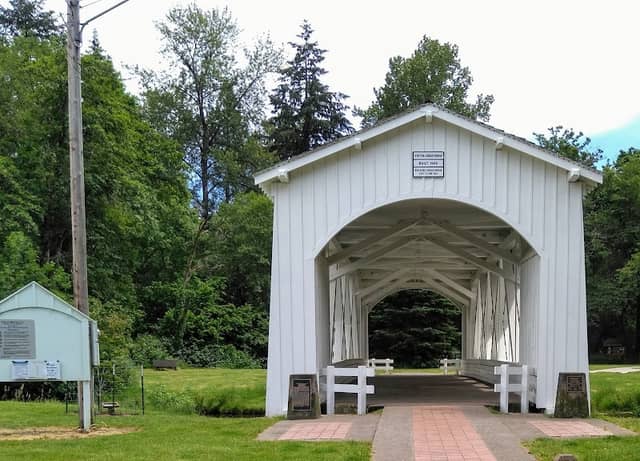 Historic Jordan Covered Bridge - Image 1