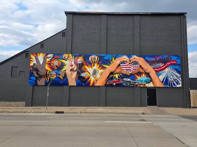 Peace, Hope, and Love Mural - Image 2