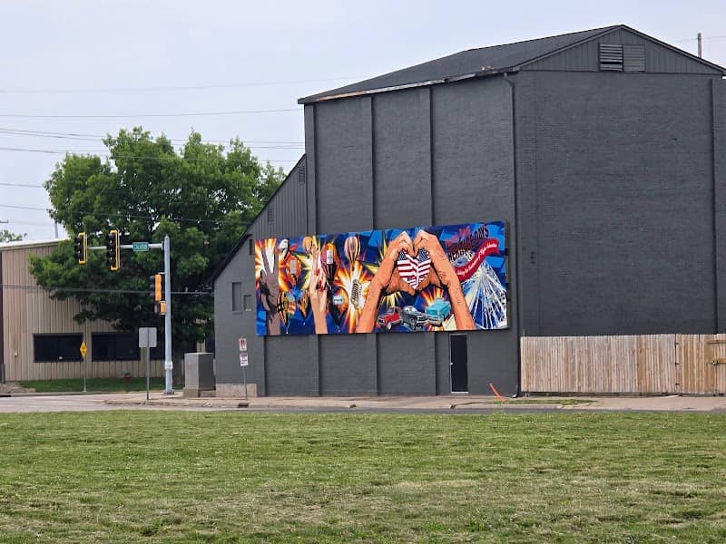 Peace, Hope, and Love Mural - Image 1