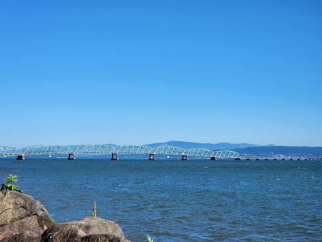 Astoria-Megler Bridge Washington Side Viewpoint - Image 1