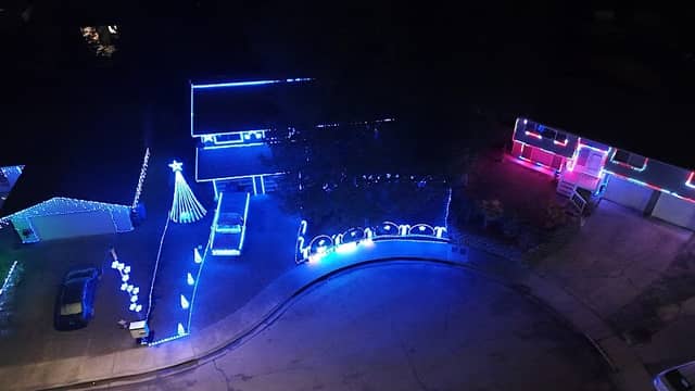 Everett Lights, Halloween Light Show - Image 2