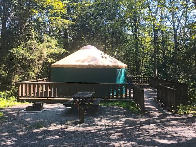 Tuscarora State Park Yurts - Image 1