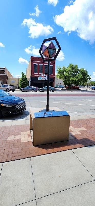 "Icosahedron" Sculpture - Image 1