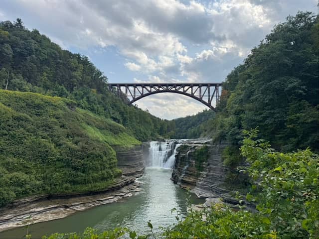 Letchworth State Park Upper Falls - Image 3