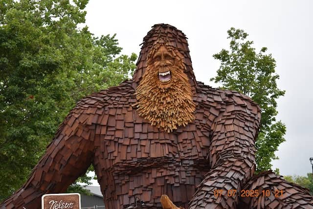 Bear Hollow Sasquatch Carving - Image 2