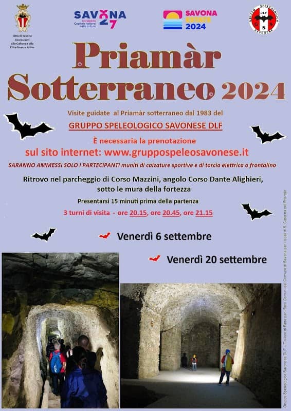 Visite Guidate Priamàr Sotterraneo - Gruppo Speleologico Savonese - Image 1