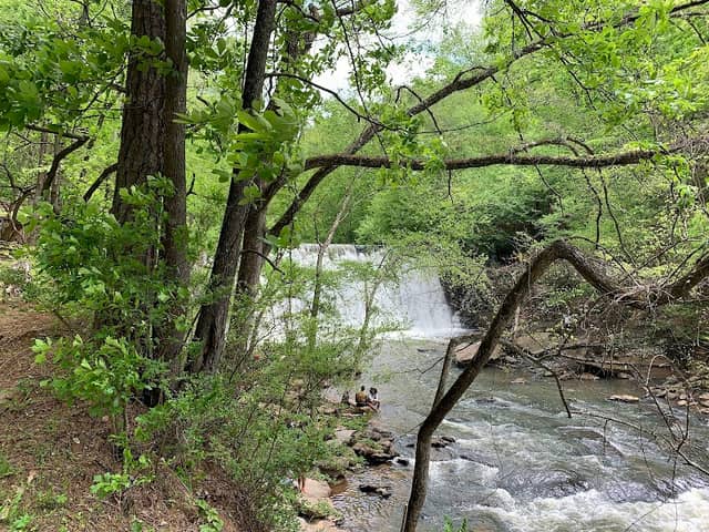 Roswell Mill Waterfall - Image 1