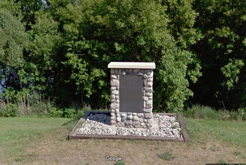 Original Site of Fisher's Landing Historical Marker - Image 1