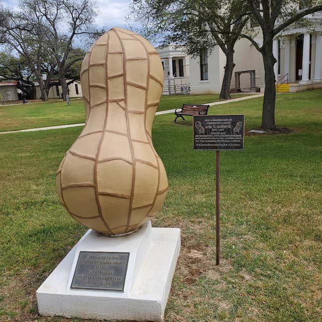 Memorial Peanut Statue - Image 1