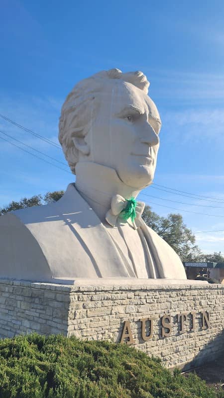 Giant Head Of Stephen Austin - Image 1