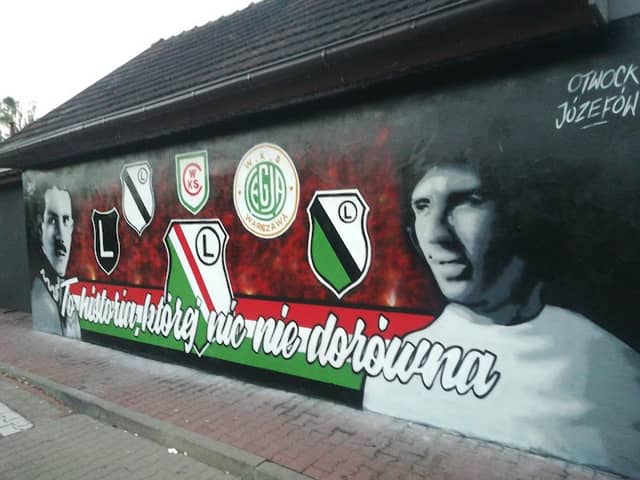 Mural LEGIA WARSZAWA - Image 1