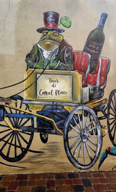 Picayune Frog in a Buggy Mural - Image 1