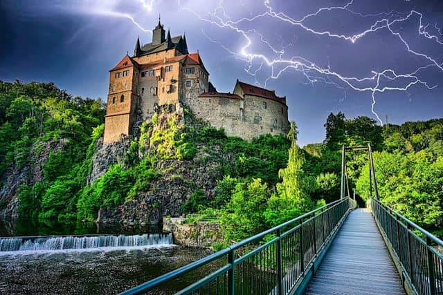 Aussichtspunkt auf Burg Kriebstein - Image 1