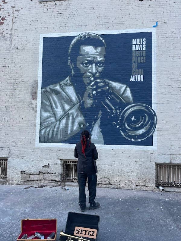 Miles Davis Tribute Mural by @Eyez - Image 2