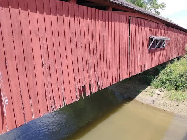 Historic Thorpe Ford Covered Bridge - Image 3