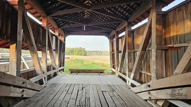 Historic Thorpe Ford Covered Bridge - Image 2