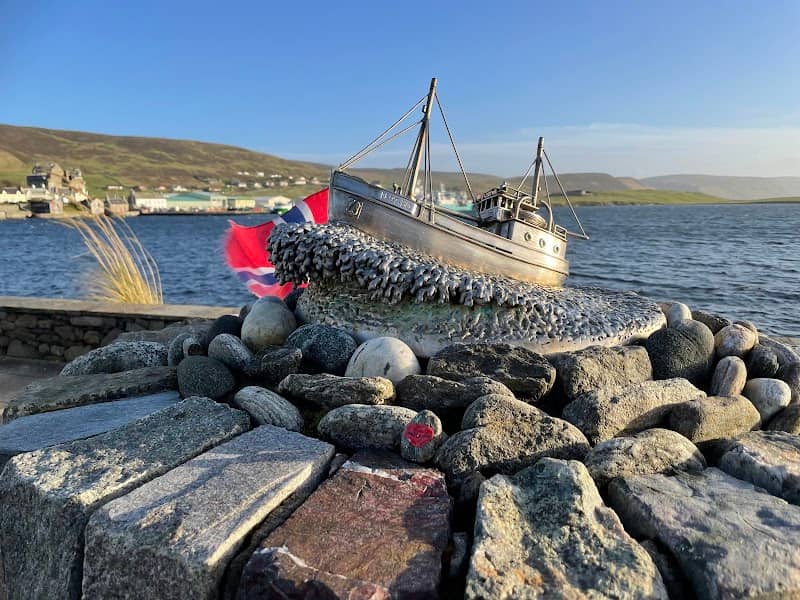 Shetland Bus memorial - Image 1