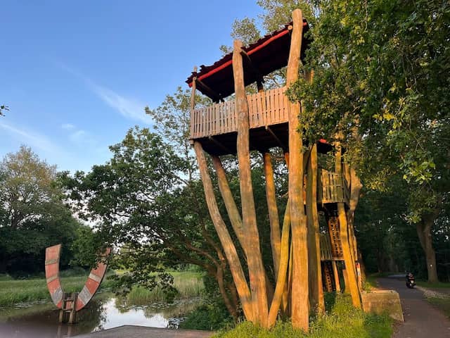 Schiefer Turm Grenzerlebnisstation - Image 1