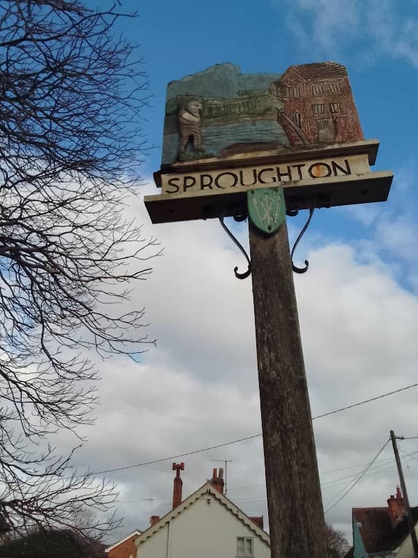 Sproughton Village Sign - Image 1