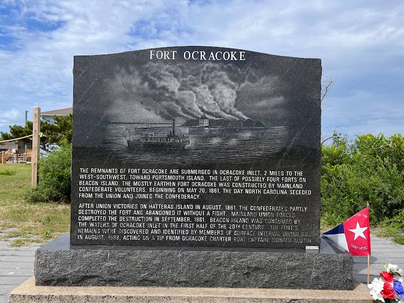 Fort Ocracoke Monument - Image 1
