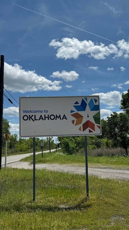 Welcome To Oklahoma Sign - Image 1