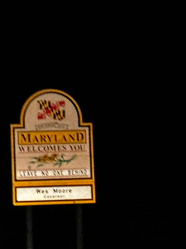Maryland Welcome Sign - Image 1