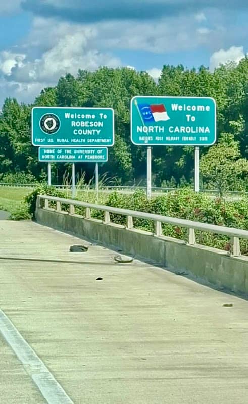 Welcome to North Carolina Sign - Image 1