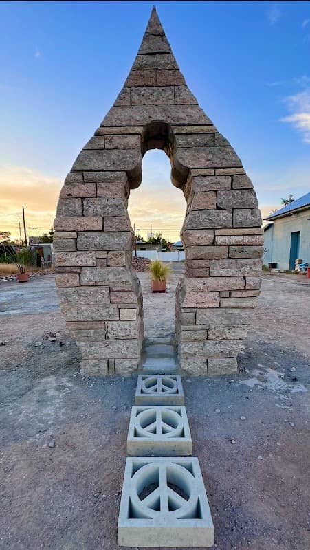 Hector Santos Recycled Concrete Sculpture - Image 1
