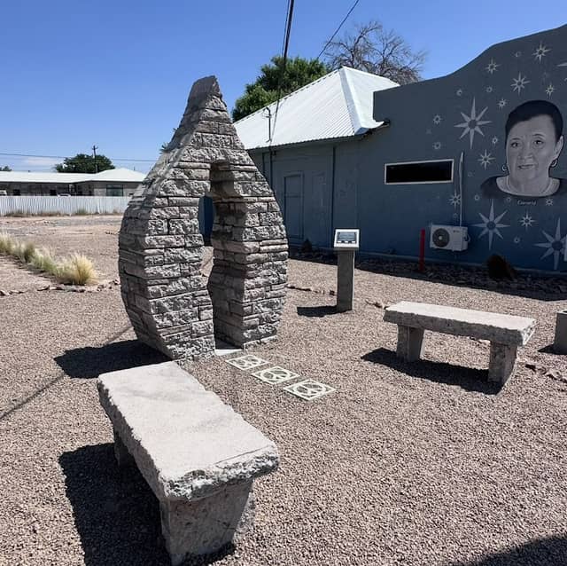 Hector Santos Recycled Concrete Sculpture - Image 2