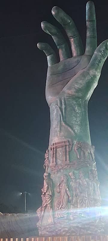 Warangal Bus Stand Hand Arch - Image 1
