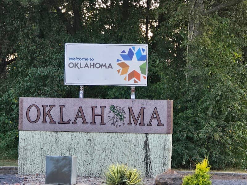 Oklahoma Border Sign - Image 3