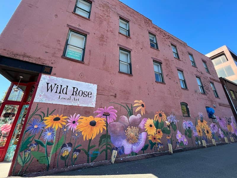 Wild Rose Mural - Image 1