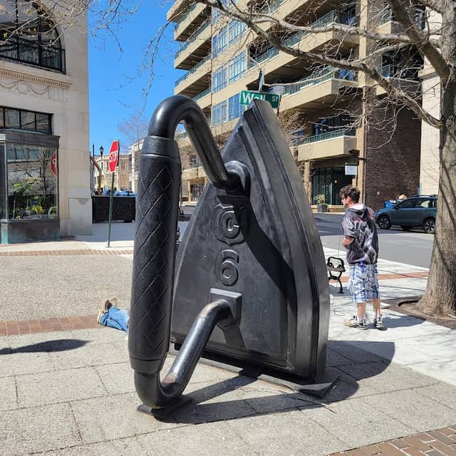Asheville Iron Sculpture - Image 1