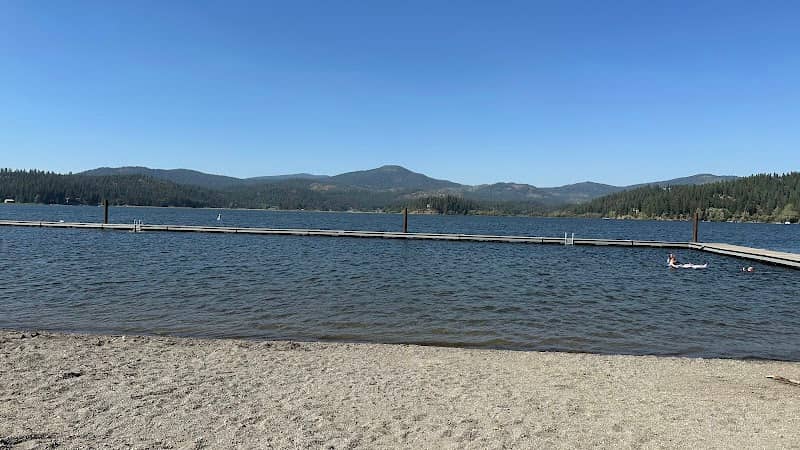 Hauser Lake Public Beach Area - Image 1