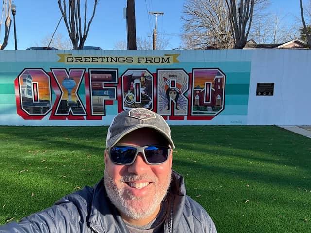 Greetings from Oxford MS Postcard Mural - Image 1