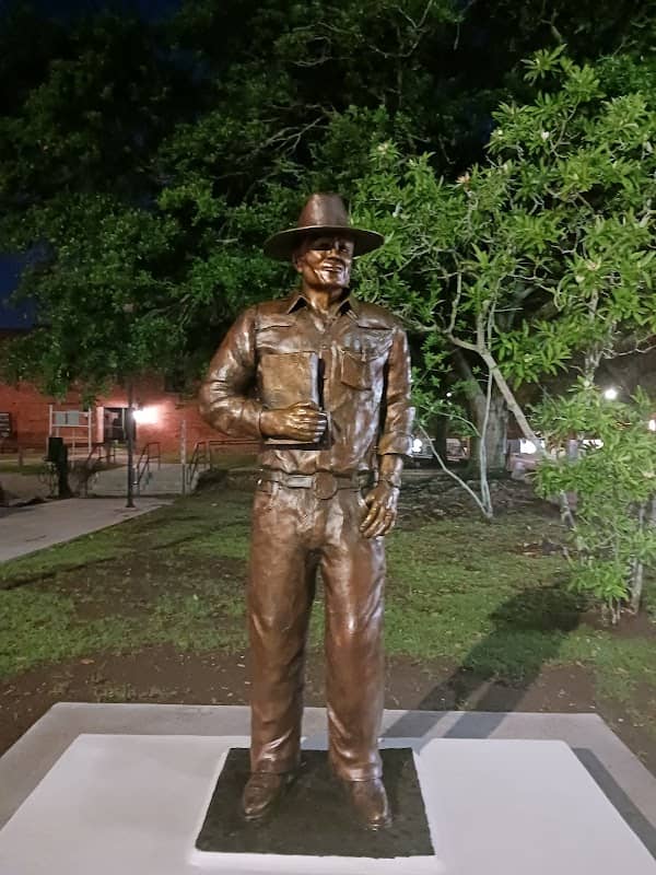 James Lee Burke Statue - Image 1