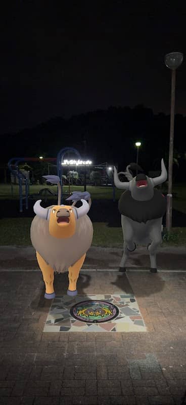 ポケモンマンホール 「ポケふた」ケンタロス - Image 1