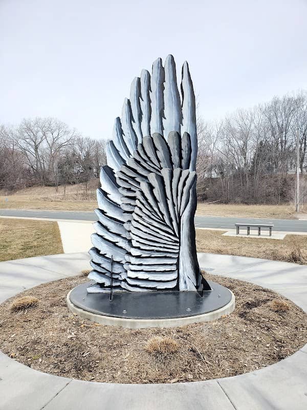 "Davinci's Wing" Sculpture by Pat McDonald - Image 1