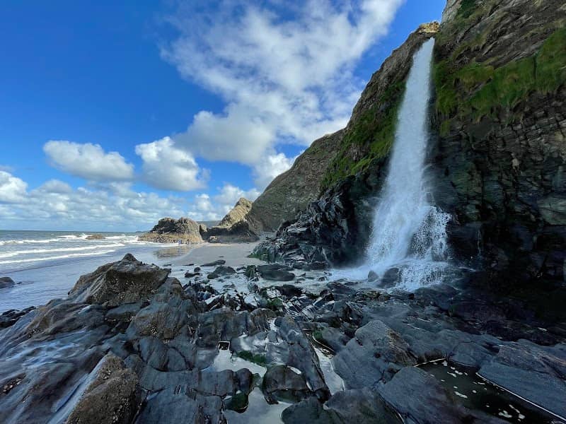 Tresaith Waterfall - Image 1
