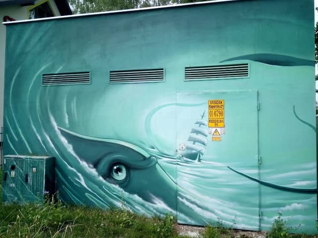 Mural "Potwór z Głębin" - Image 1