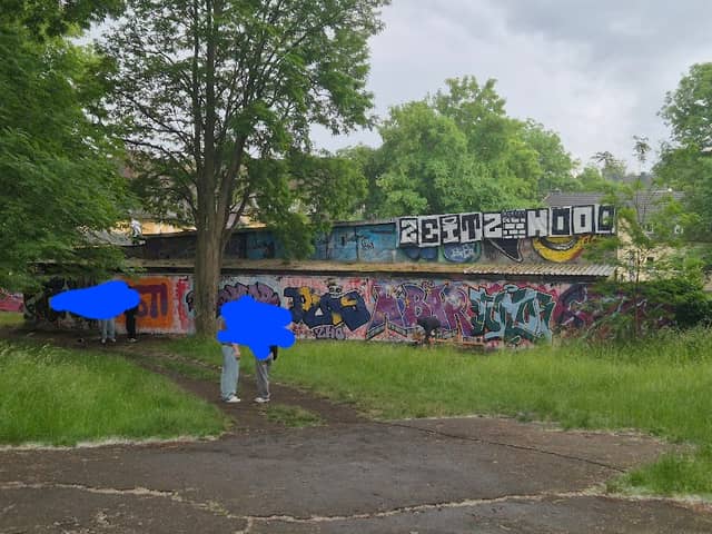 Wall of Fame Sommerbad Zeitz Graffiti Wand - Image 1