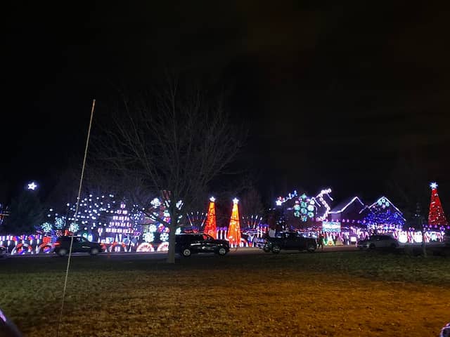 Christmas Light display in Highland - Image 1